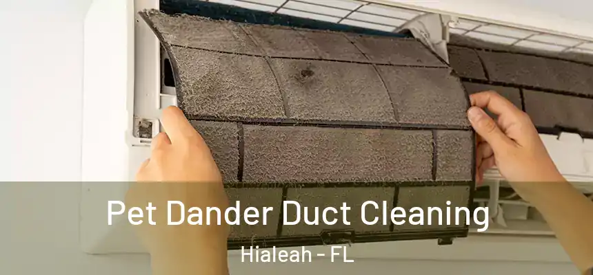 Pet Dander Duct Cleaning Hialeah - FL